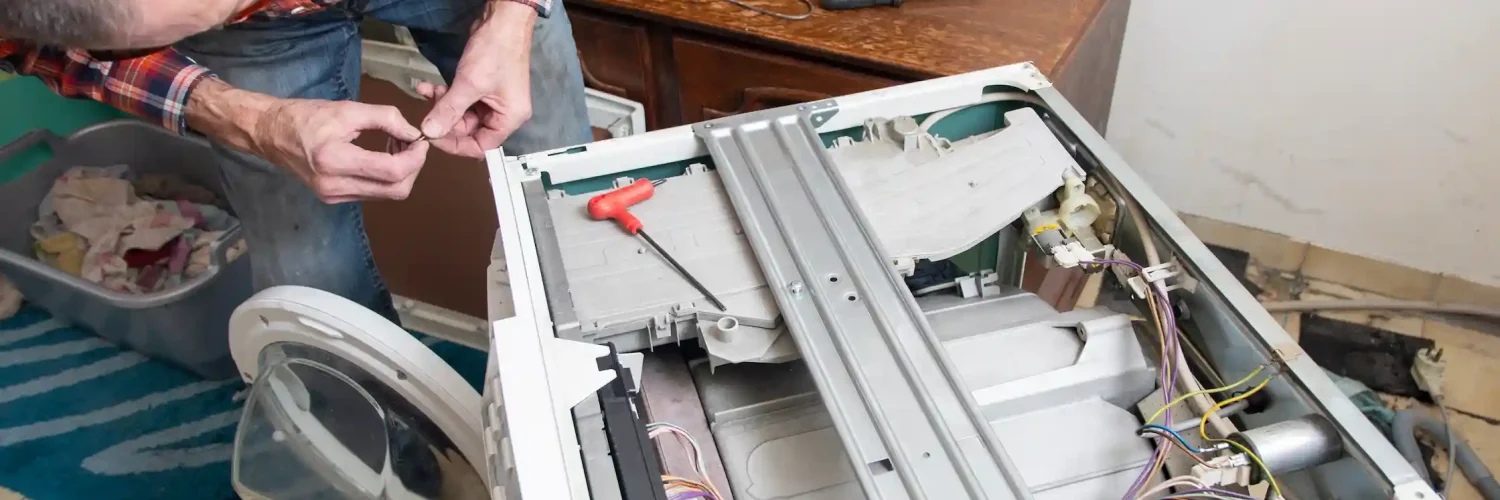 Certified electrician performing thorough electrical safety inspection and testing with professional equipment in Dubai home ensuring DEWA compliance and safe operation