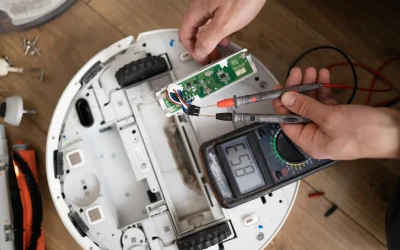 Emergency electrician responding urgently to sudden power failure and electrical issues in Dubai apartment with tools ready for immediate repair work