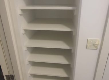 Wardrobe Installation for Shoes